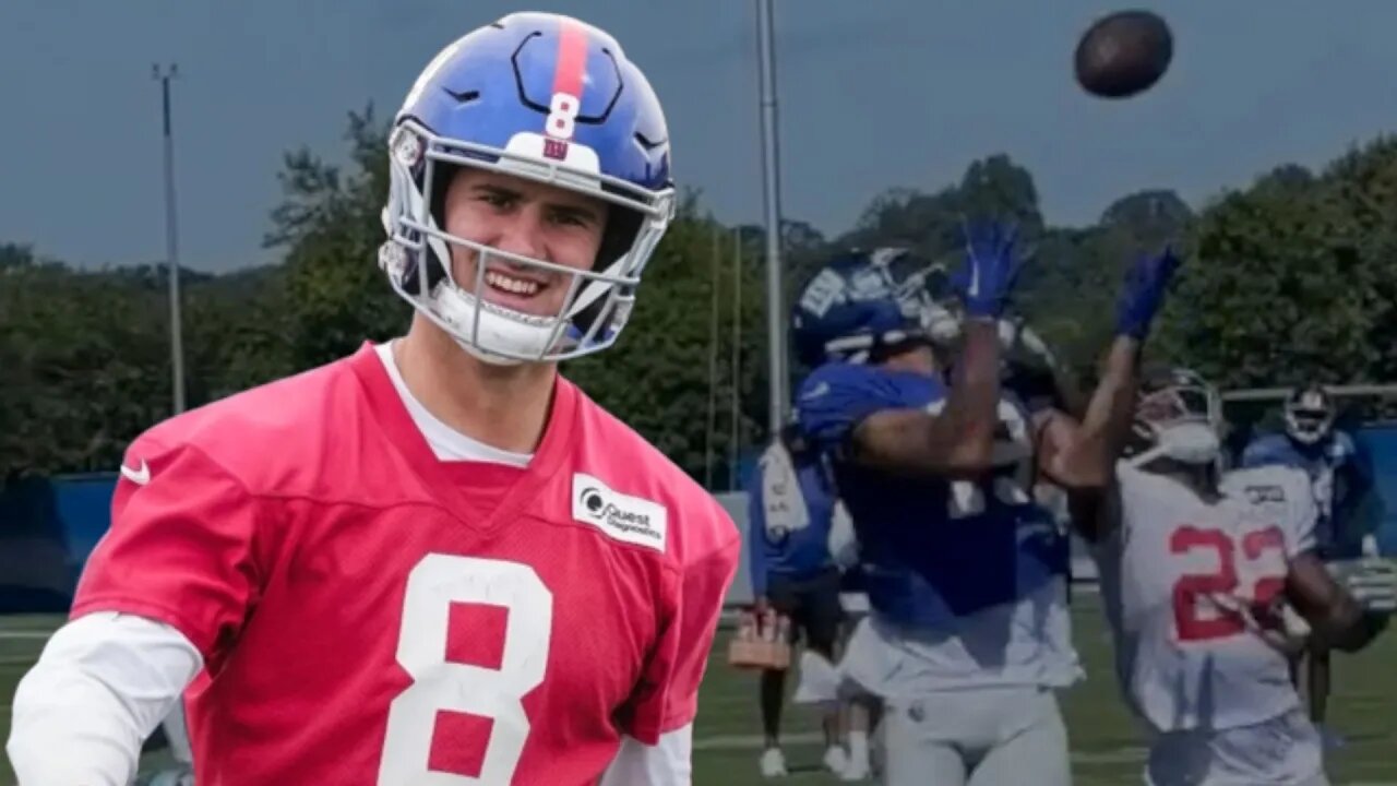 Daniel Jones Throws Beautiful TD To Kenny Golladay | New York Giants