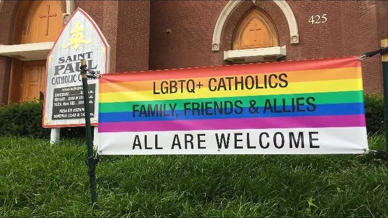 Babylon is fallen: Roman Catholic church hosts 'pride mass'!