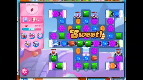 Candy Crush Level 5807 Talkthrough, 25 Moves 0 Boosters