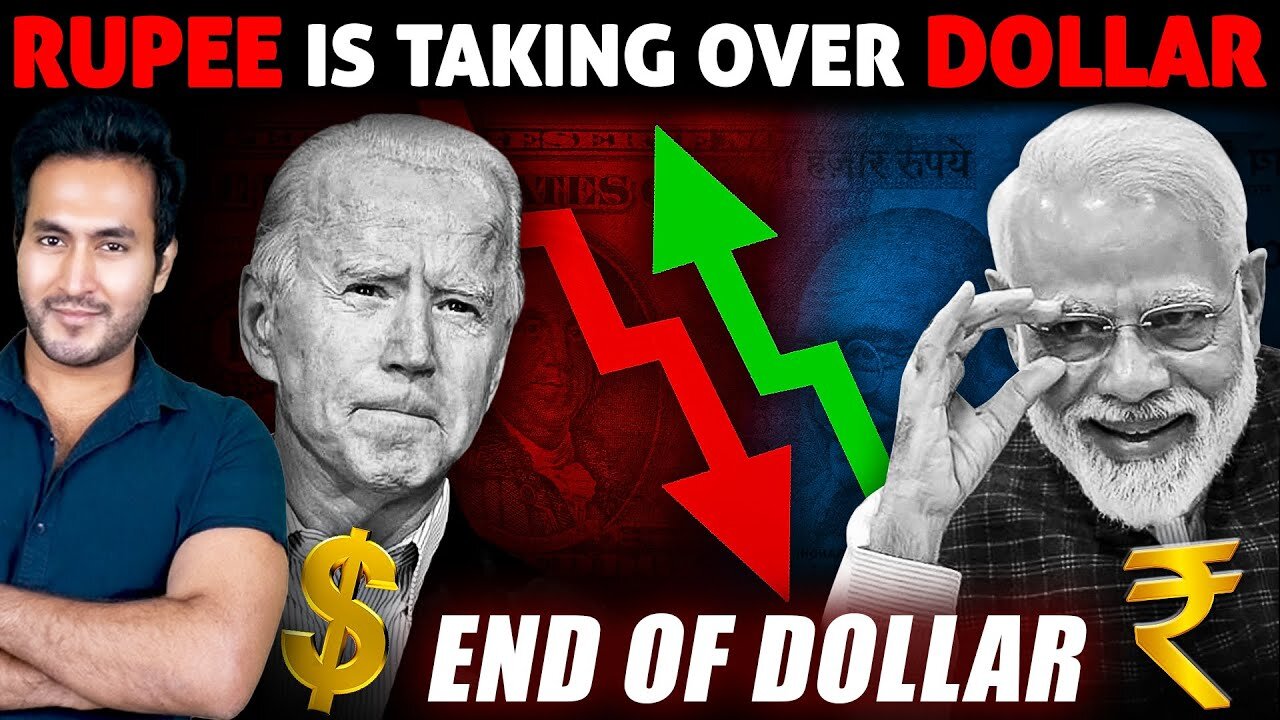 India's RUPEE Voted over DOLLAR by 18 Countries for World Trade | End of Dollar Hegemony?