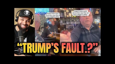 Black Woman Childishly Claims Argument in Bar with White Bartender is Donald Trump’s Fault!