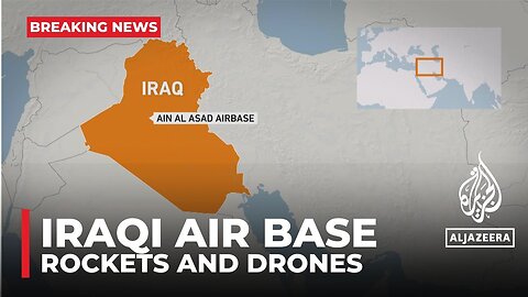 Rockets and drones have hit Iraqi base housing US and other foreign forces in western Iraq