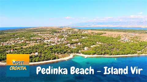 Pedinka Beach On The Island Of Vir In Croatia