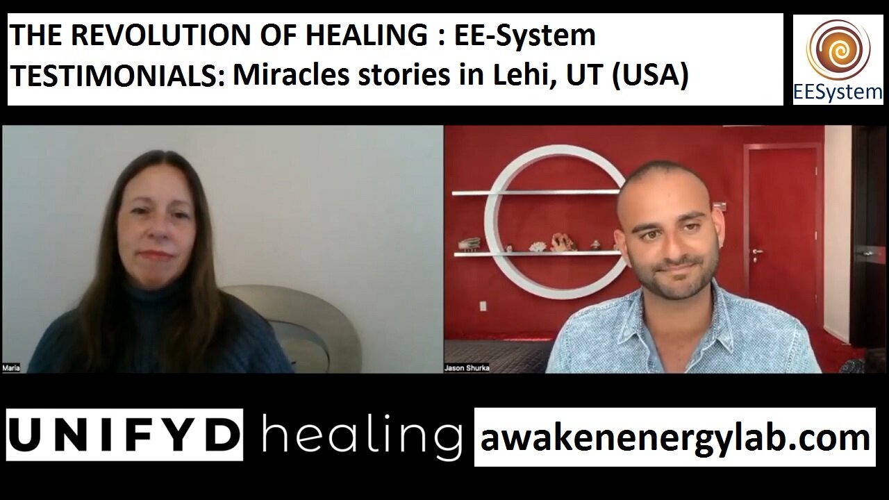 UNIFYD HEALING EESystem-TESTIMONIAL: Miracles stories in Lehi, UT (USA)