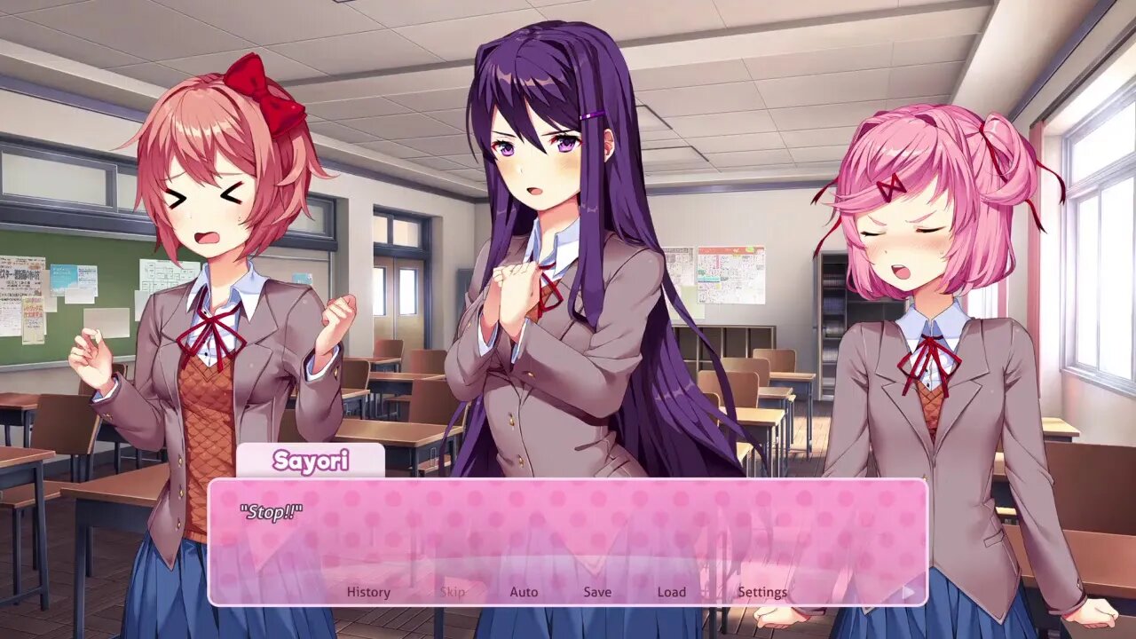 Doki Doki Literature Club Part 3: New Friendships Become Dark when Taken Personal (EarRape)