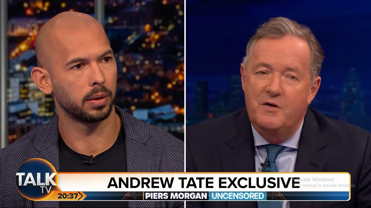 PREVIEW: Controversial Andrew Tate DEFENDS HIMSELF Against Piers Morgan