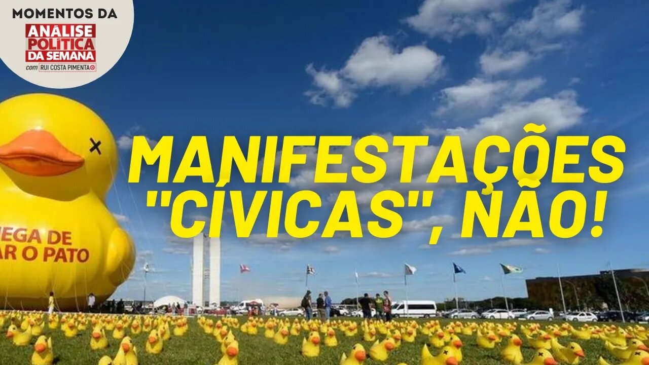 Manifestações "cívicas": o sequestro com estupro das manifestações de esquerda | Momentos