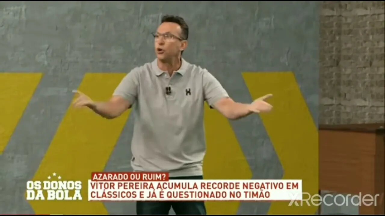 Craque Neto: "eu só queria sair nos gols do fantástico "em dia de São Jorge ,ninguém da entrevista 🤬