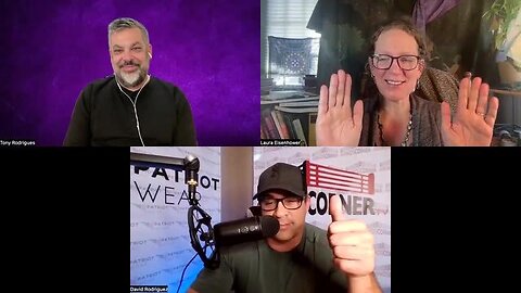 DAVID NINO RODRIGUEZ COSMIC INTERSTELLAR HUMAN TRAFFICKING WITH TONY RODRIGUES WITH LAURA EISENHOWER