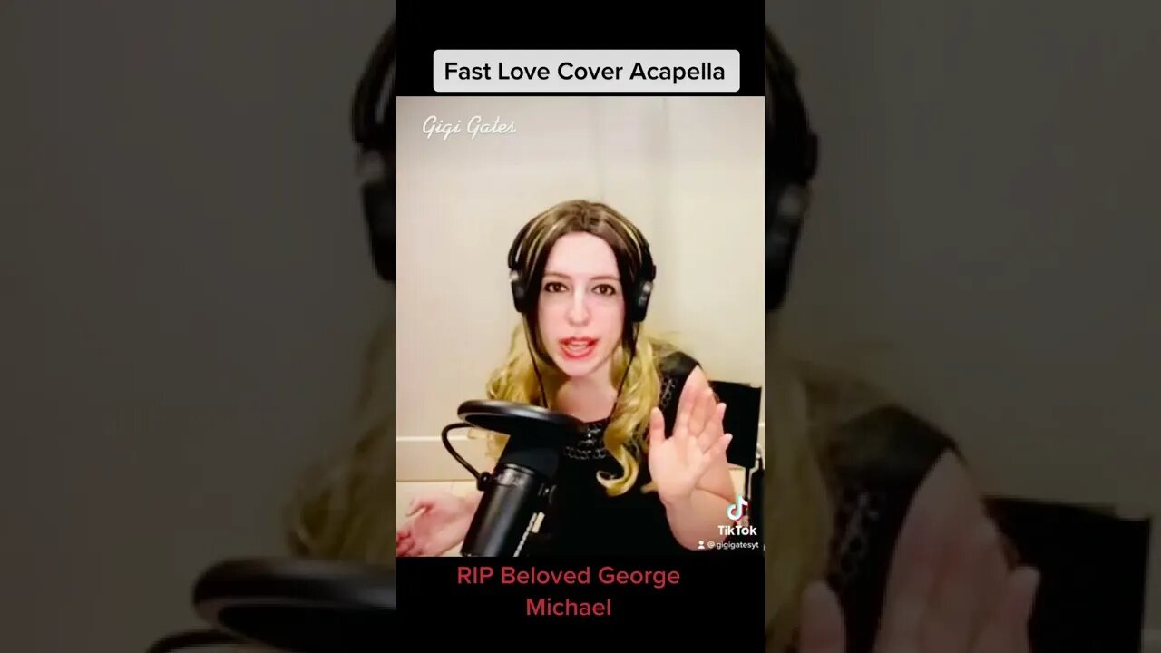 Tik Tok Acapella Cover Fast Love George Michael