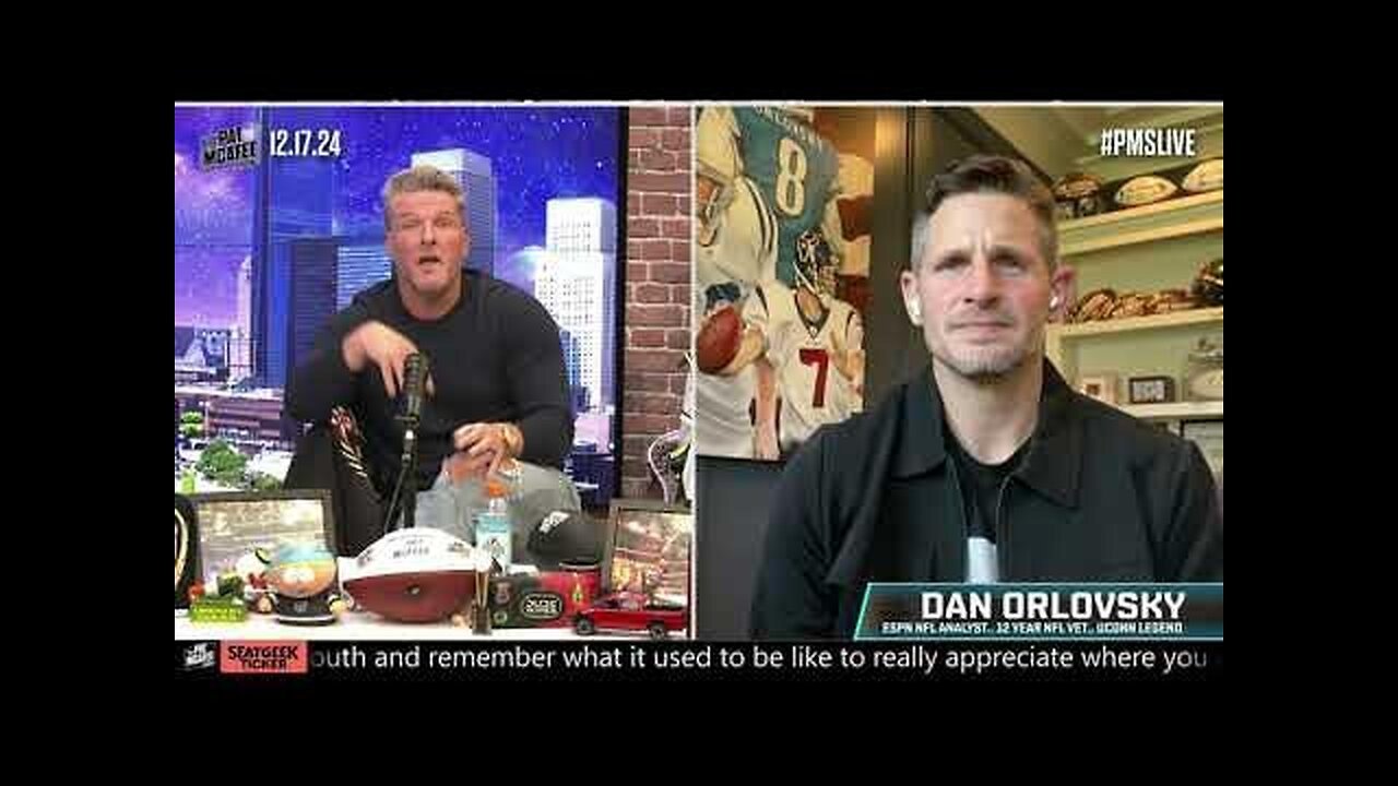 Dan Orlovsky on Caleb Williams' woes, Kirk Cousins' regression & Joe Burrow 👀 | The Pat McAfee Show