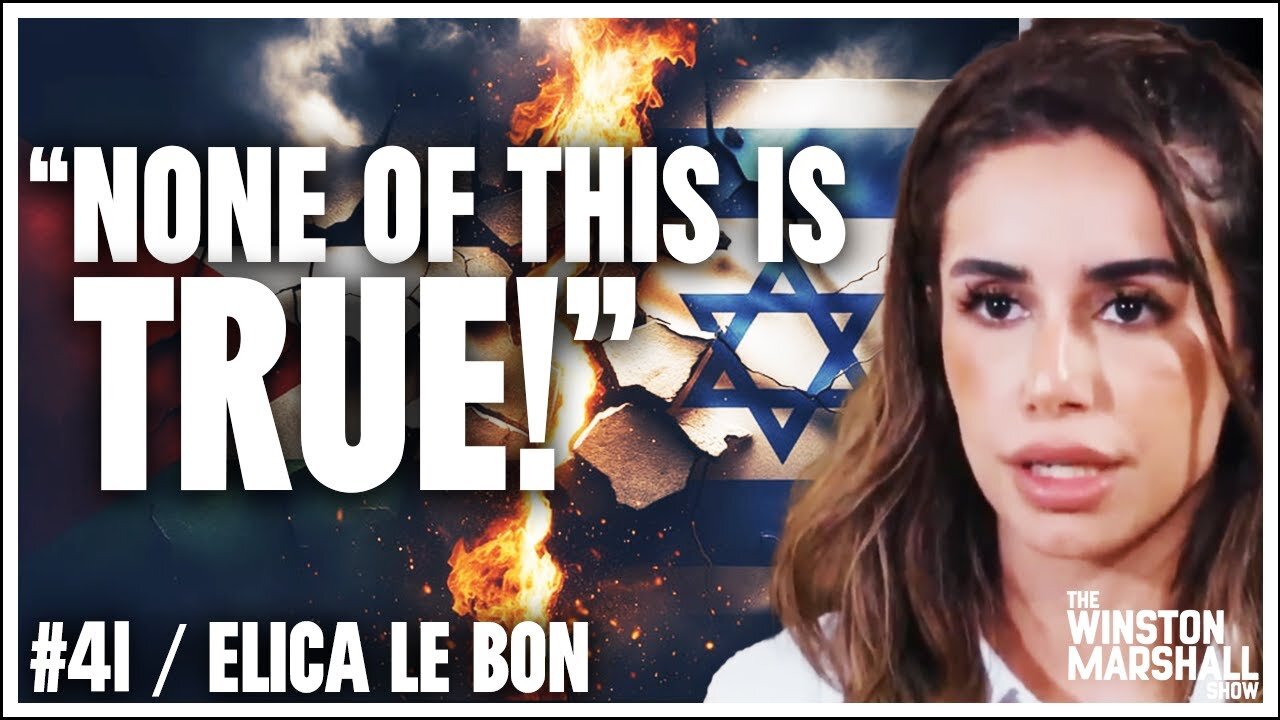 “How I CHANGED My Mind About Israel and Palestine” - Elica Le Bon - Winston Marshall