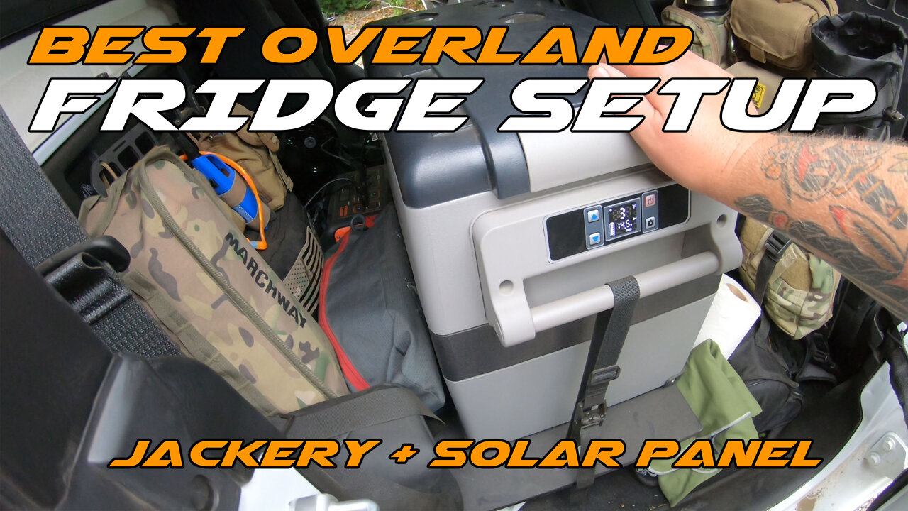 The BEST Fridge Setup for Overlanding & Camping on a Budget!