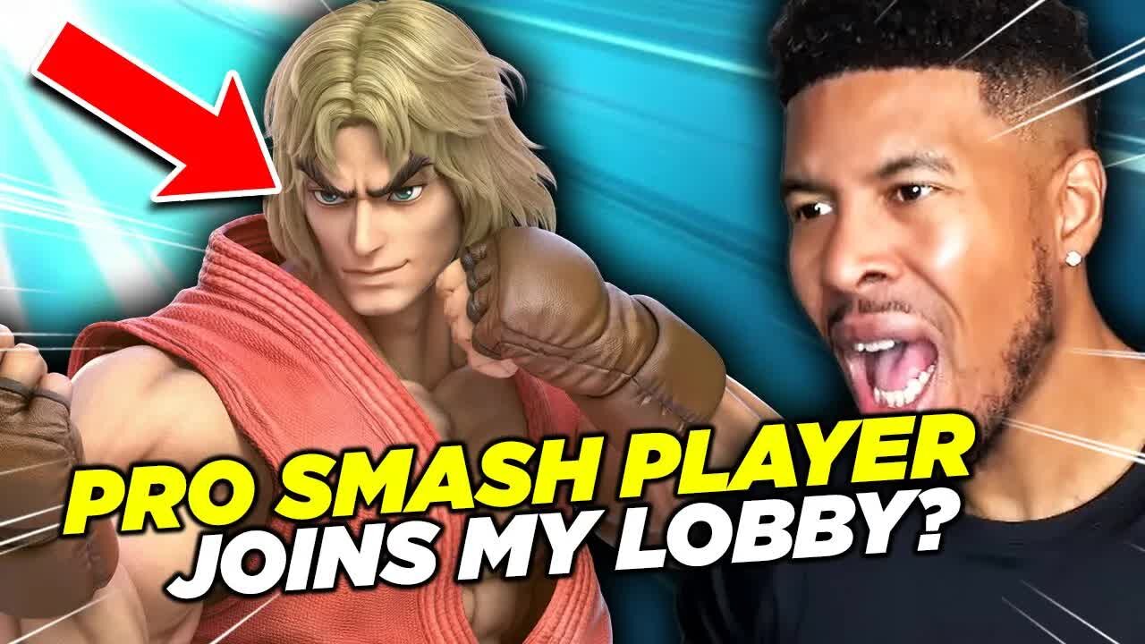 SMASH PRO PLAYER JOINED MY LOBBY & THIS HAPPENED... [Low Tier God Reupload]