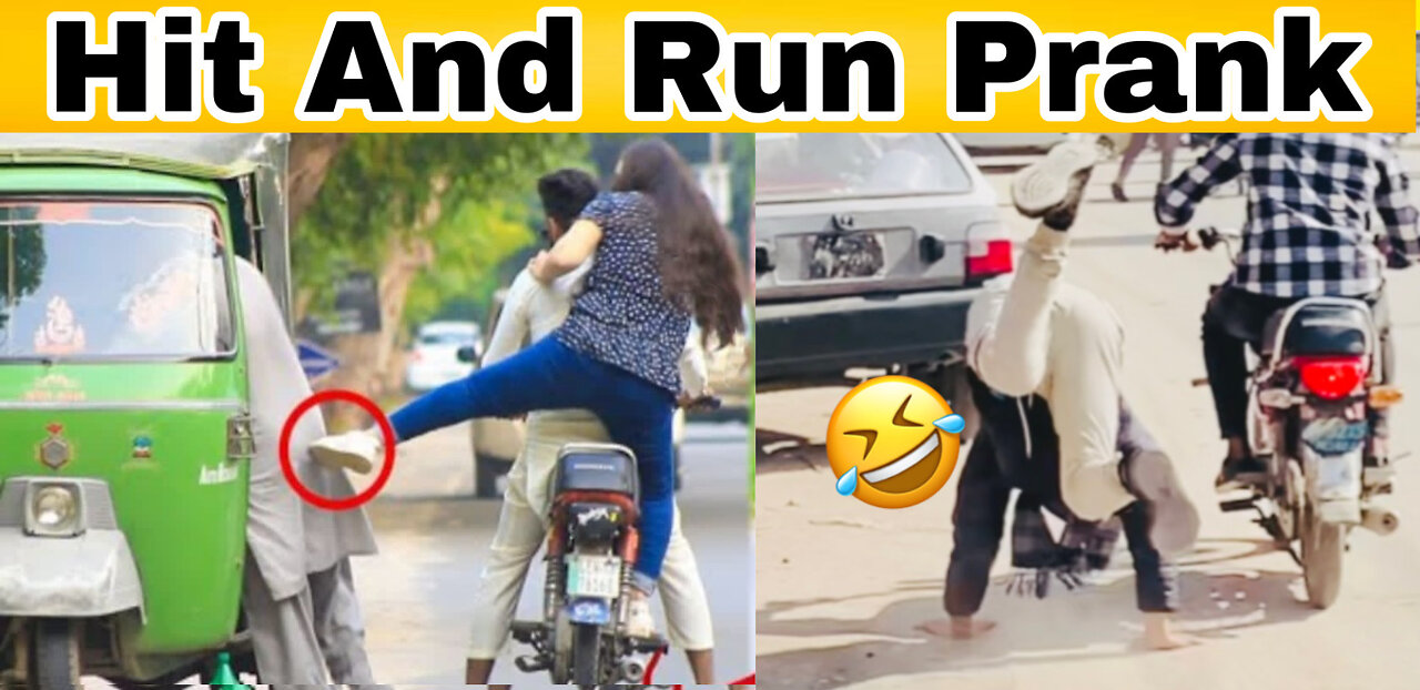 Hit And Run Prank | @MirzaVlogss