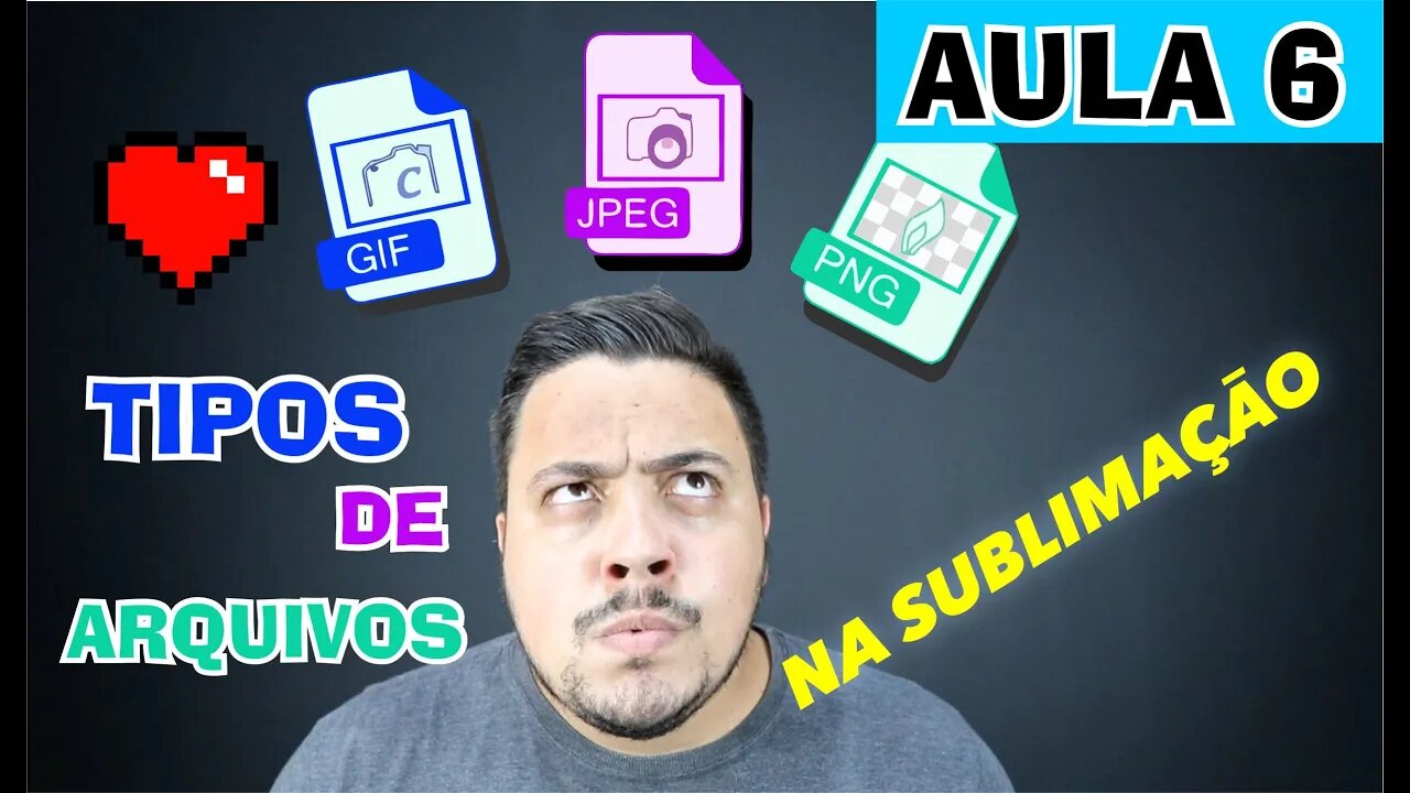 Curso completo Sublimação Nasus ink - TIPOS DE ARQUIVOS DE IMAGEM e softwares de impressão - AULA 6