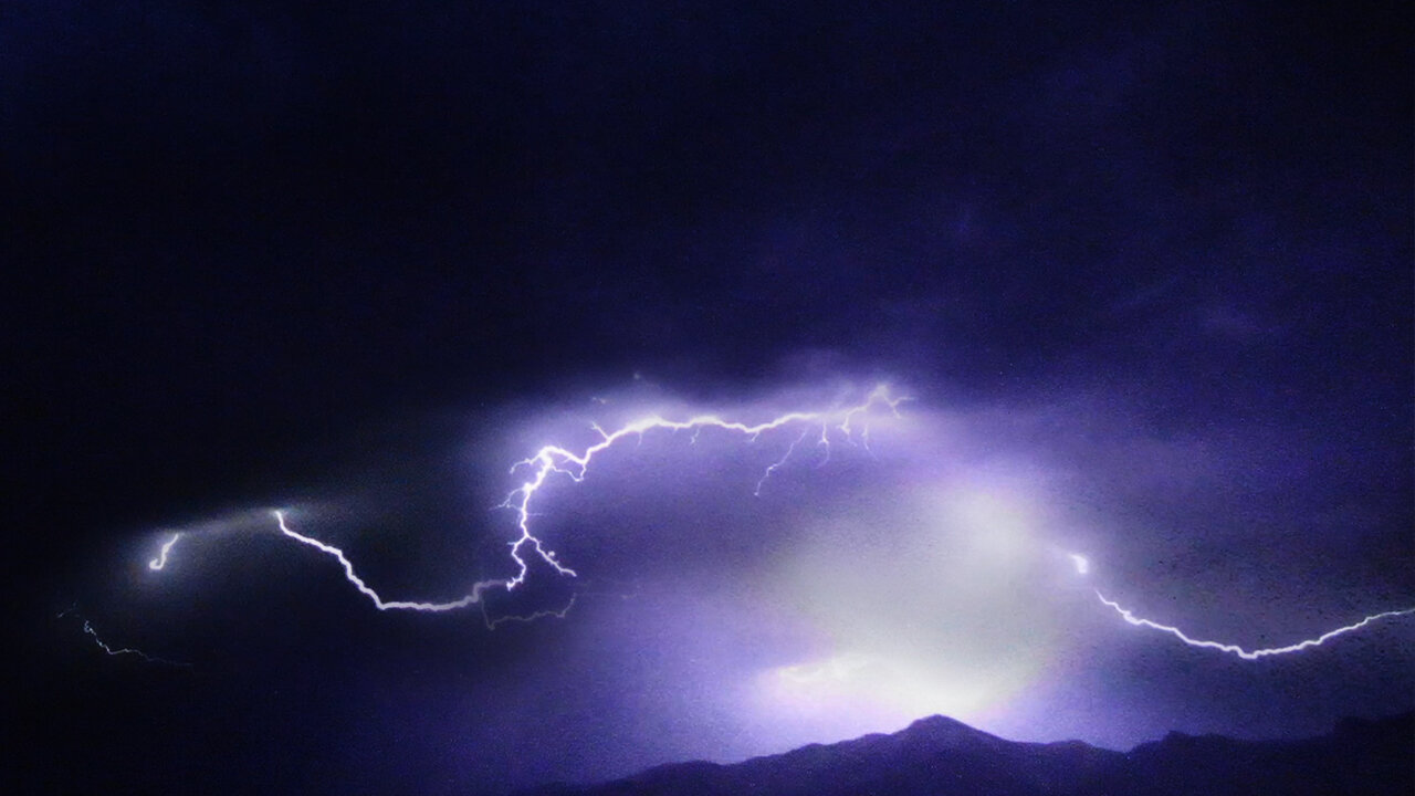 Watching Wicked Lightning Light Up Southern Nevada