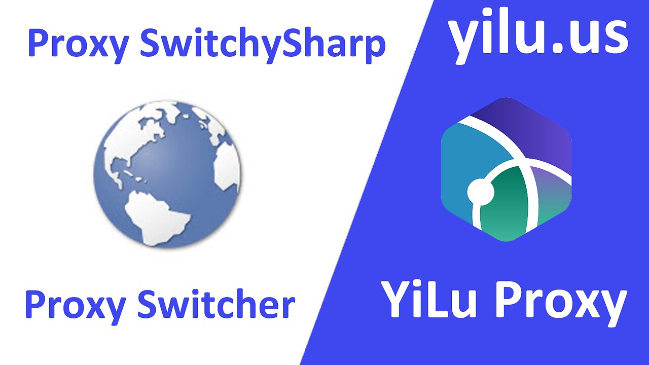 Proxy SwitchySharp Chrome Extension Settings - yilu.us