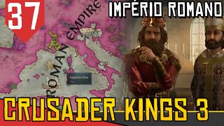 CRIANDO o IMPÉRIO ROMANO! - Crusader Kings 3 Portugal #37 [Gameplay PT-BR]