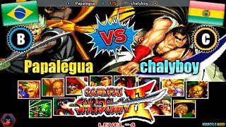 Samurai Shodown II (Papalegua Vs. chalyboy) [Brazil Vs. Bolivia]