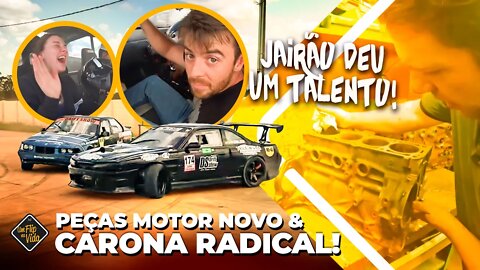 COMPREI AS PEÇAS PRO NOVO MOTOR E CARONA RADICAL DA GAKKOU