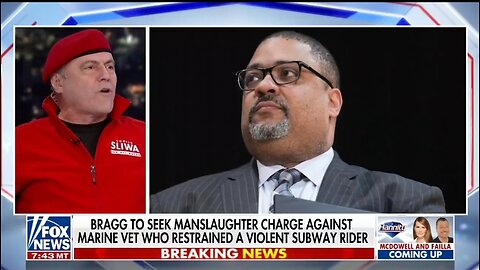 Curtis Sliwa TORCHES DA Bragg For NYC Marine's Prosecution