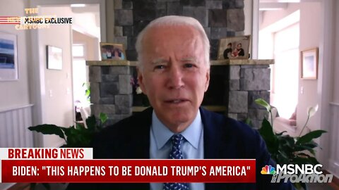 Joe Biden accuses President of “rooting for more violence” lying about Kellyanne Conway quote.