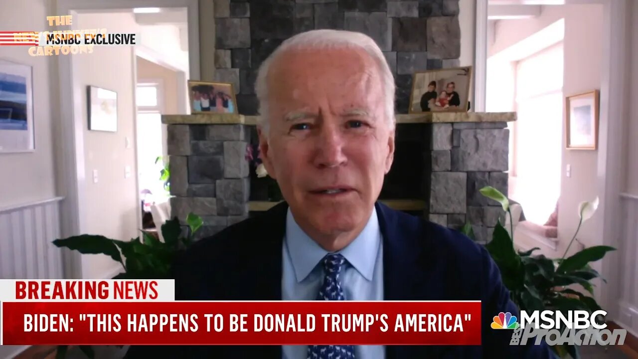 Joe Biden accuses President of “rooting for more violence” lying about Kellyanne Conway quote.