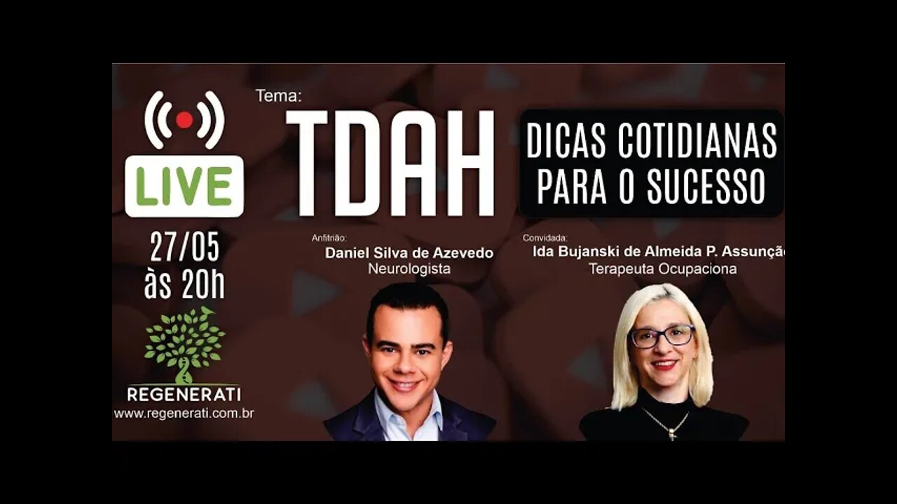 LIVE COMPLETA TDAH DICAS COTIDIANAS PARA O SUCESSO