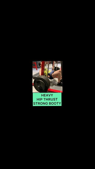 209kg HIP THRUST | Booty Workout | Glutes Exercise #shorts