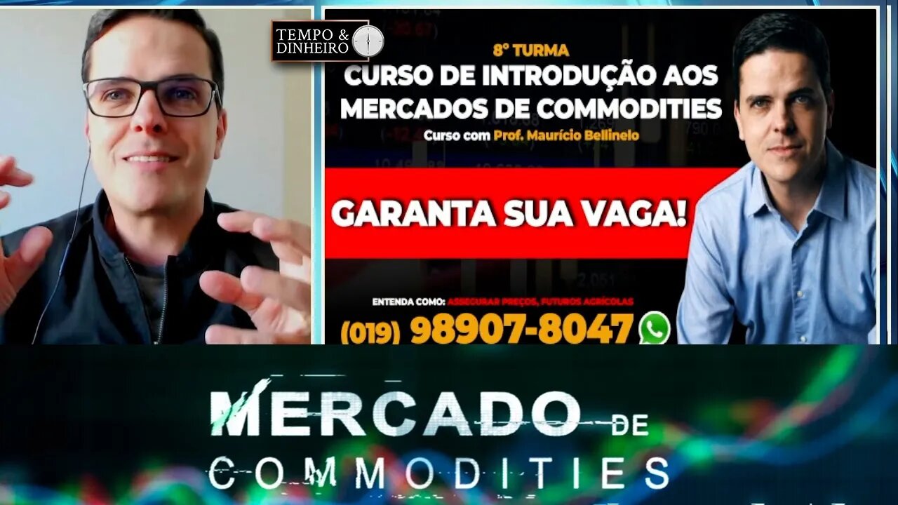 Saiba como participar do curso de Introdução ao Mercado de Commodities com Maurício Bellinelo