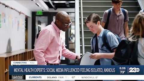 Mental health experts: Social media influenced students feeling isolated, anxious