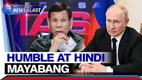 Pres. Putin, ‘humble at hindi mayabang’ ayon kay FPRRD