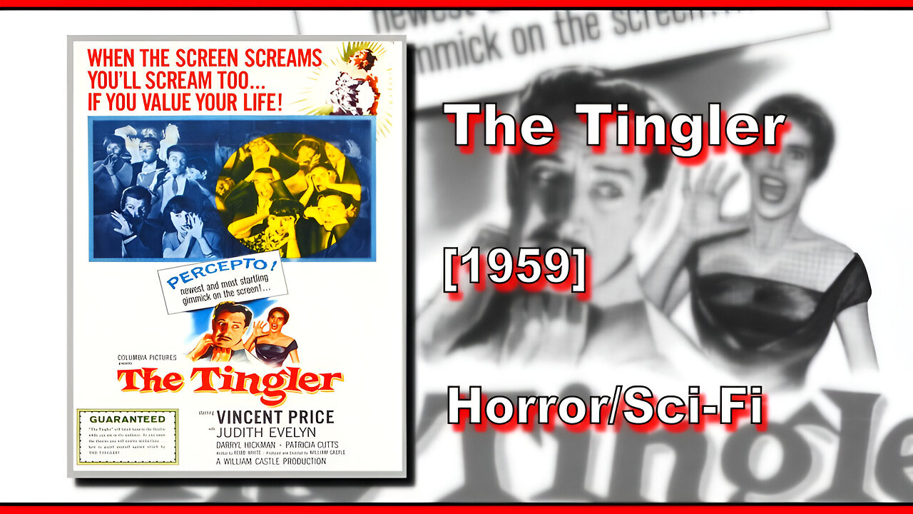 The Tingler (1959) | HORROR/SCI-FI | FULL MOVIE