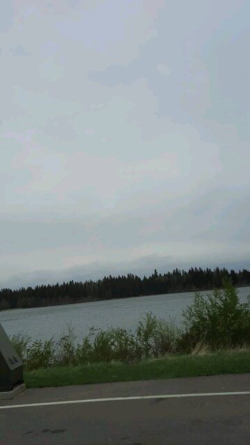 Beautiful lake side view