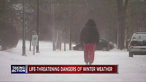 Life-threatening dangers of winter weather