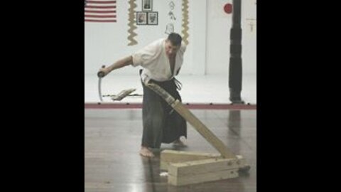 Toyama-Ryu Batto Kata Practice Jan 1997