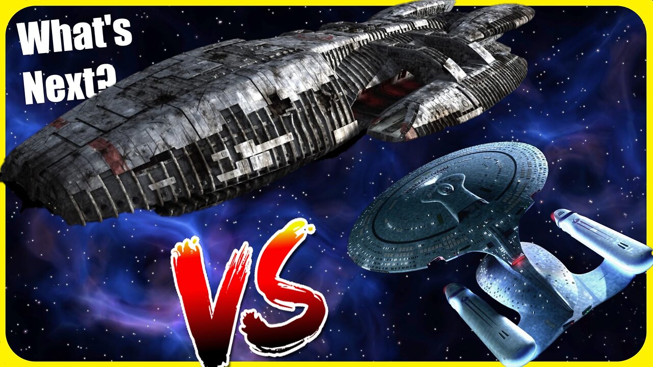 Battlestar Galactica vs Star Trek The Next Generation #shorts #tiktok #BSG #STTNG #Startrek