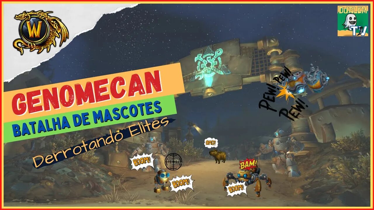 Gnomecan Mascotes - Derrote todos elites com 2 mascotes