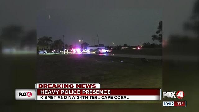 Cape Coral Police investigating shooting