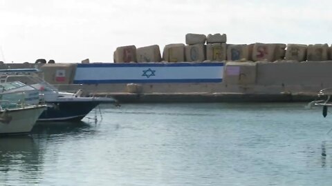 Jaffa, Israel Harbor-sailboats, restaurants, Mediterranean Sea- Love For His People Ahava Adventures