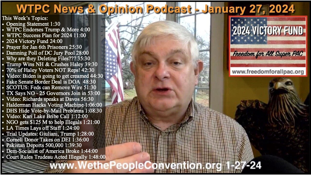 We the People Convention News & Opinion 1-27-25