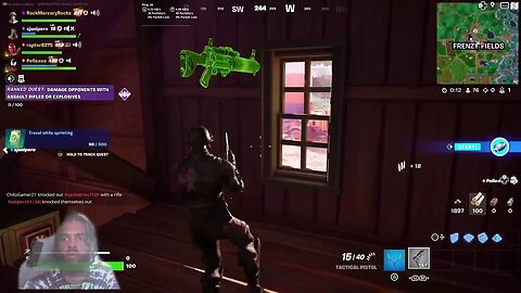 Fortnite with Rock Mercury