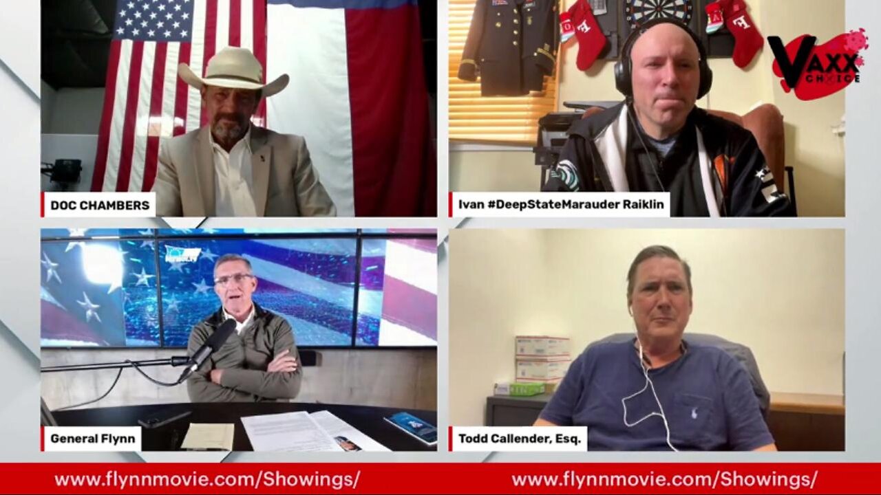 Gen Flynn, Movie, Border, Weaponized Gov, Big Pharma, w/ Ivan Raiklin, Todd Callander, Pete Chambers, Melissa McAtee (3.22.24)