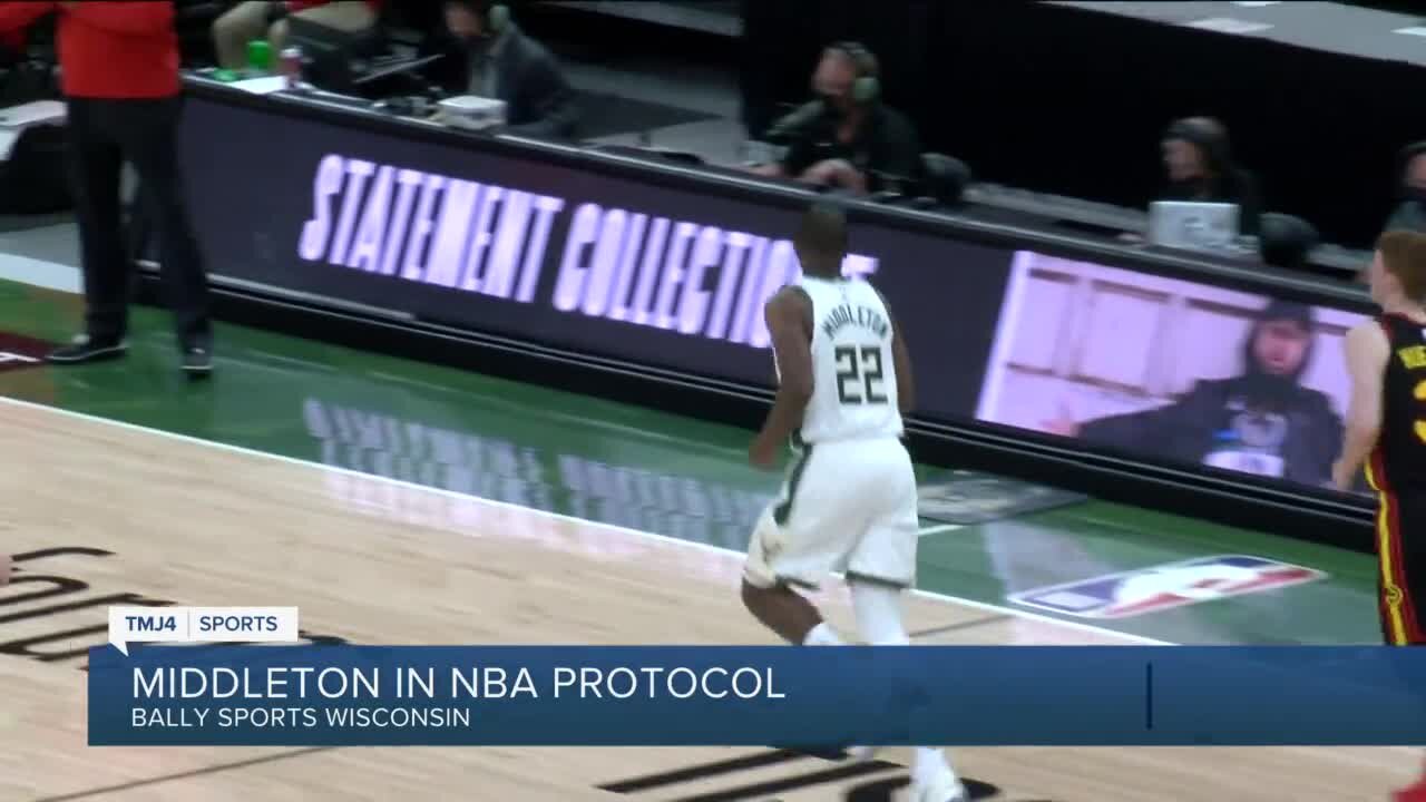 Report: Bucks star Khris Middleton is out