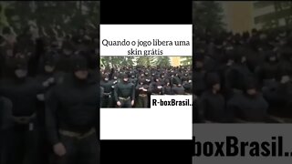 Quando o jogo libera uma skin grátis 🤣🤣
