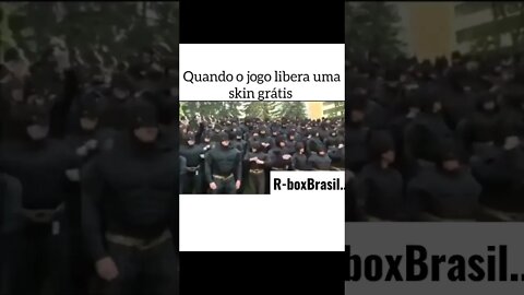 Quando o jogo libera uma skin grátis 🤣🤣