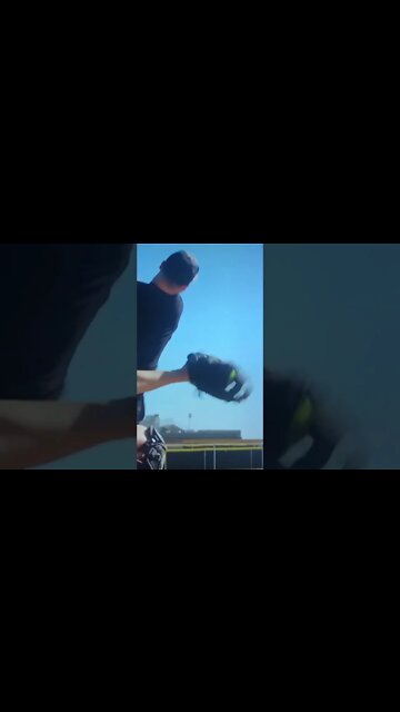 She made him look SILLY !!! 🥎