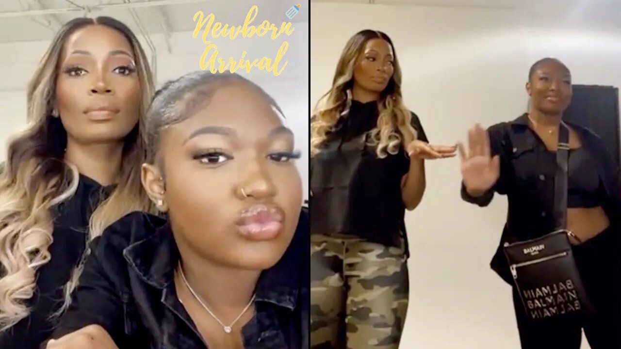 Scrappy & Erica Dixon's Daughter Emani Teaches Mom The "I Like" TikTok Dance! 💃🏾