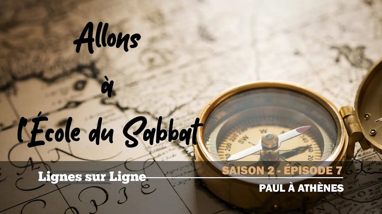 Paul à Athènes | Allons à l'École du Sabbat - Leçon 7 Q2 2020